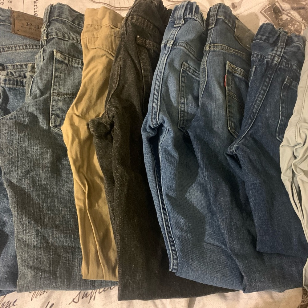 Size 8 boys 9 pair jeans excellent condition